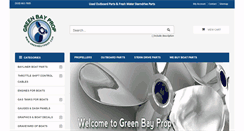 Desktop Screenshot of greenbayprop.com