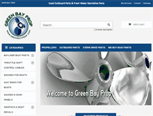 Tablet Screenshot of greenbayprop.com